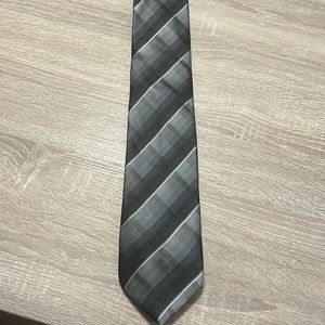 Black and Silver Stafford Tie